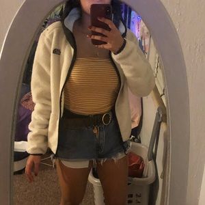 SOLDThe North Face Dunraven Sherpa Fleece Jacket
